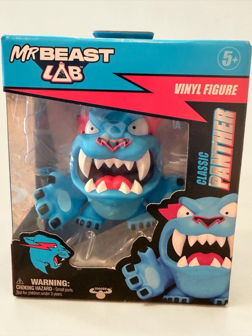 MrBeast Lab Classic Panther Vinyl Figure New in Box Collectible